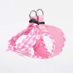 Pet Dog Harness with Reflective Strips - Breathable Design - Suitable for Small & Medium-Sized Dogs + Matching Leash